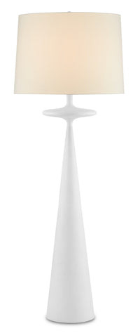 Currey and Company - 8000-0104 - One Light Floor Lamp - Giacomo - Gesso White