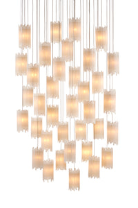 Currey and Company - 9000-0887 - 36 Light Pendant - Escenia Collection - Frosted White
