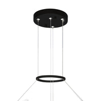 CWI Lighting - 1246P32-101 - LED Chandelier - Guadiana - Black & Satin Gold