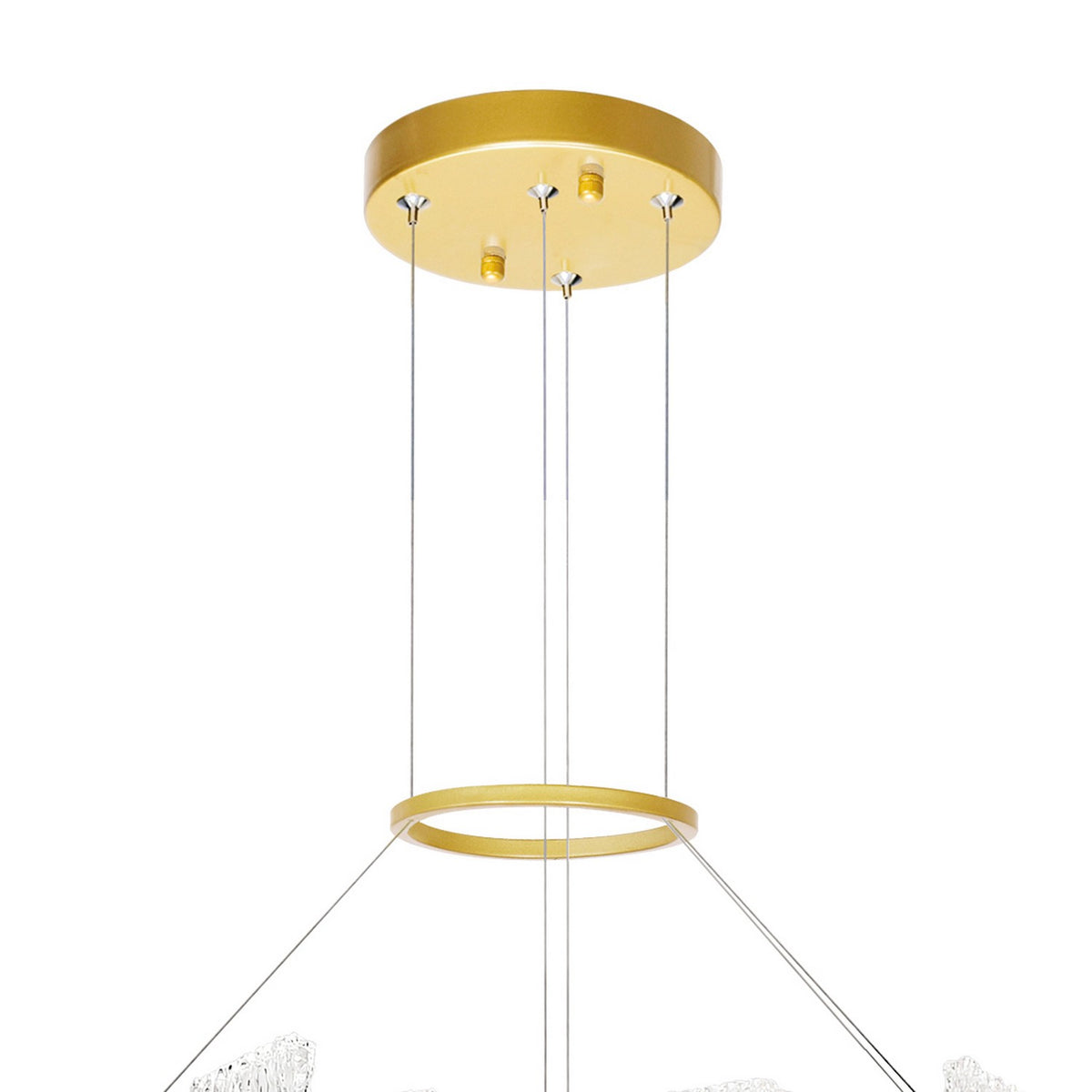 CWI Lighting - 1246P32-602 - LED Chandelier - Guadiana - Satin Gold