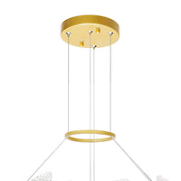 CWI Lighting - 1246P32-602 - LED Chandelier - Guadiana - Satin Gold