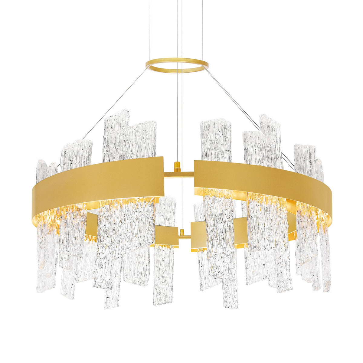 CWI Lighting - 1246P32-602 - LED Chandelier - Guadiana - Satin Gold