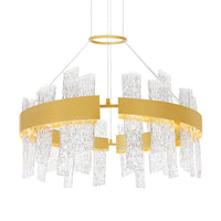 CWI Lighting - 1246P32-602 - LED Chandelier - Guadiana - Satin Gold