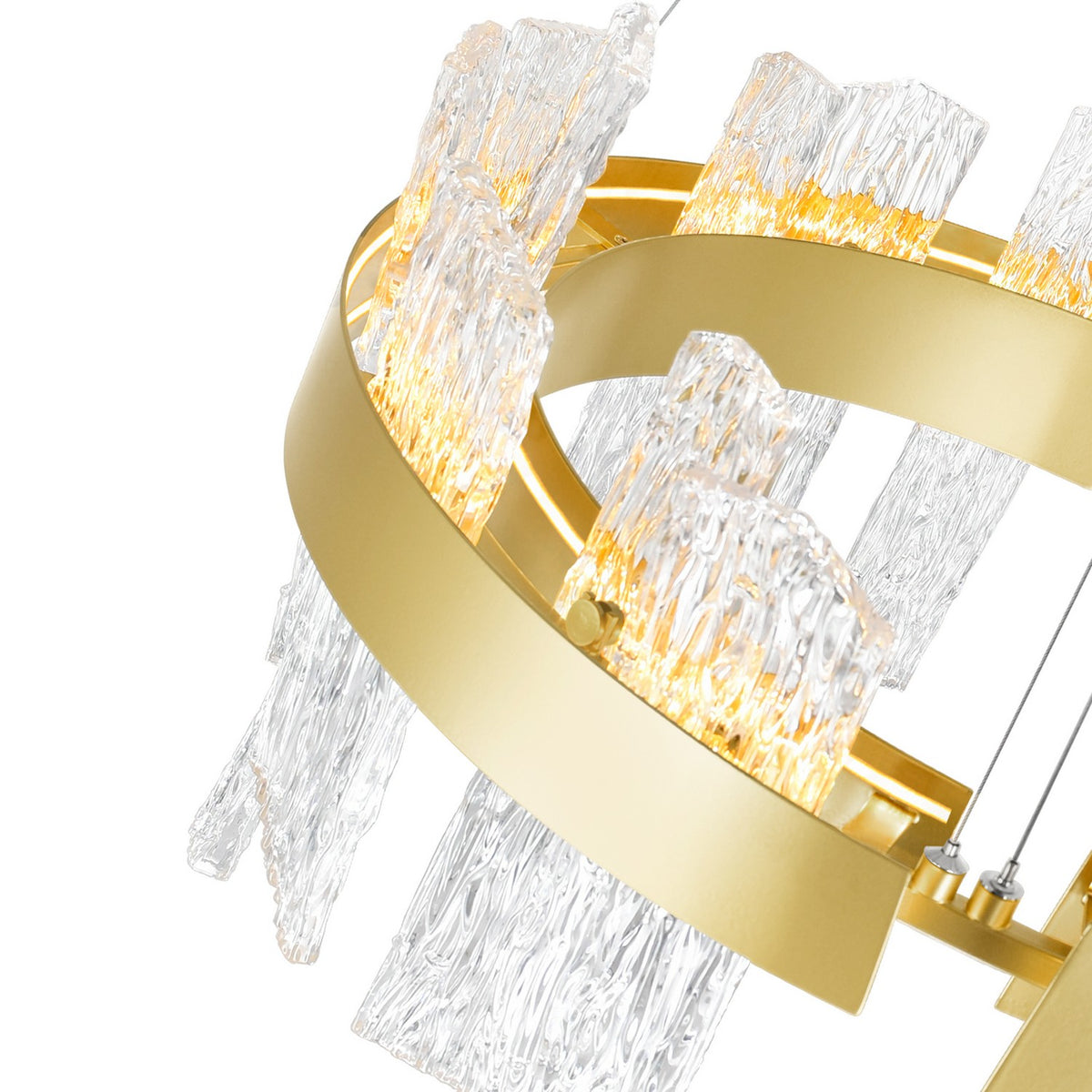 CWI Lighting - 1246P32-602 - LED Chandelier - Guadiana - Satin Gold