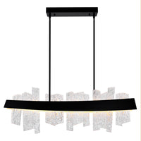 CWI Lighting - 1246P39-101 - LED Chandelier - Guadiana - Black & Satin Gold