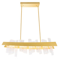 CWI Lighting - 1246P39-602 - LED Chandelier - Guadiana - Satin Gold