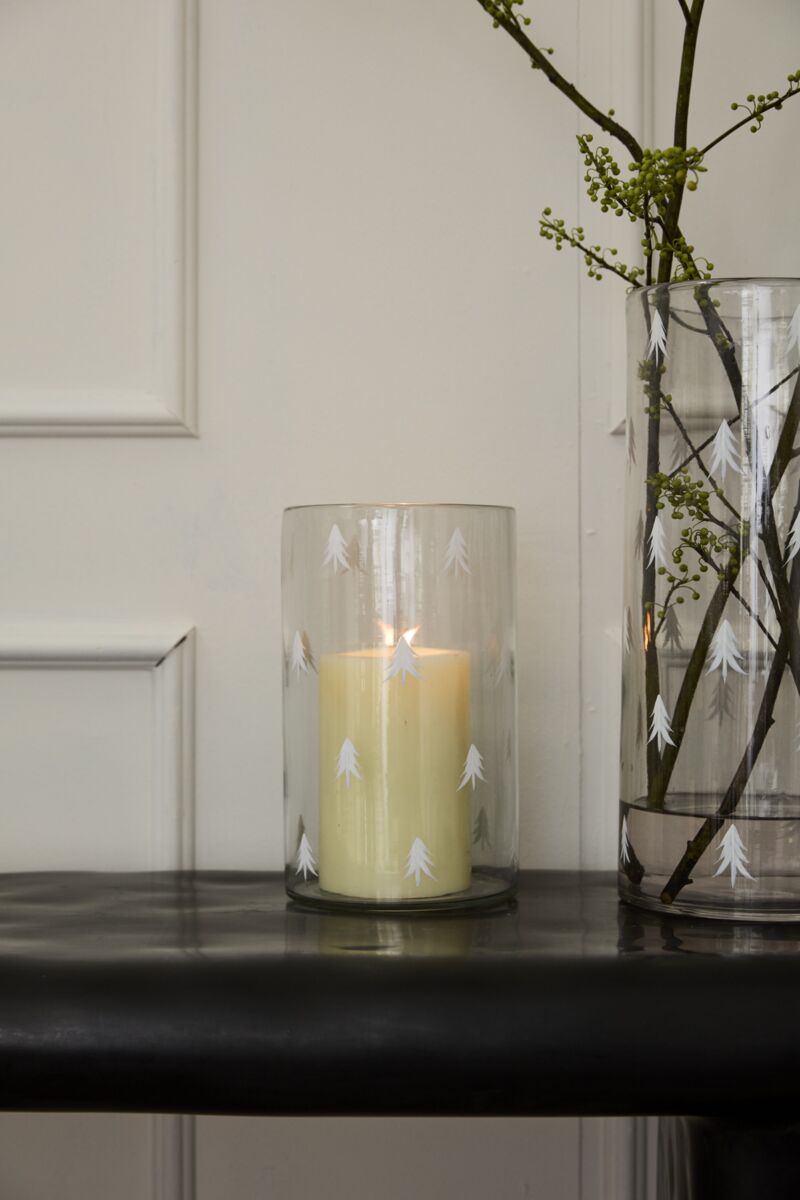 Design Shop Clear Tiny Tree Votive, 6" X 10".