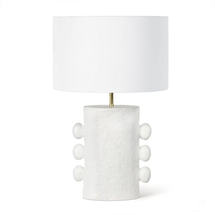 Regina Andrew One Light Table Lamp from the Maya collection in White finish