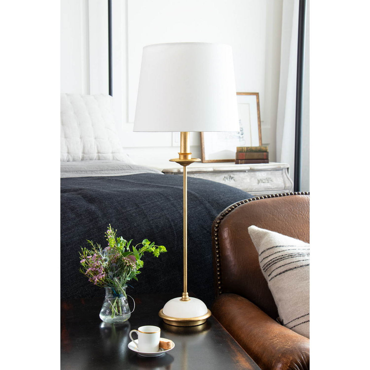 Regina Andrew - 13-1538 - One Light Buffet Lamp - Fisher - Gold Leaf
