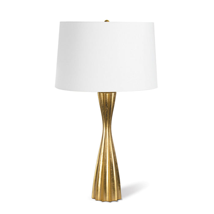 Regina Andrew One Light Table Lamp from the Naomi collection in Gold Leaf finish