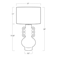 Regina Andrew - 13-1545 - One Light Table Lamp - Chandra - Brown