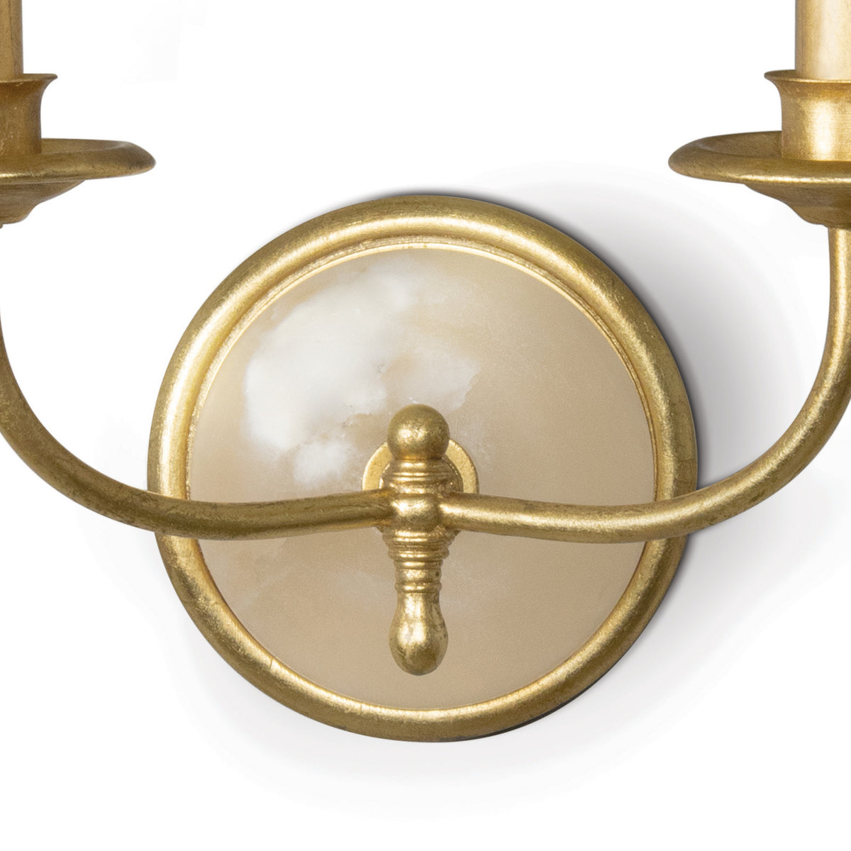 Regina Andrew - 15-1166 - Two Light Wall Sconce - Fisher - Gold Leaf