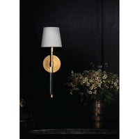 Regina Andrew - 15-1168 - One Light Wall Sconce - Auburn - Gold Leaf