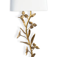 Regina Andrew - 15-1179 - Two Light Wall Sconce - Trillium - Antique Gold Leaf