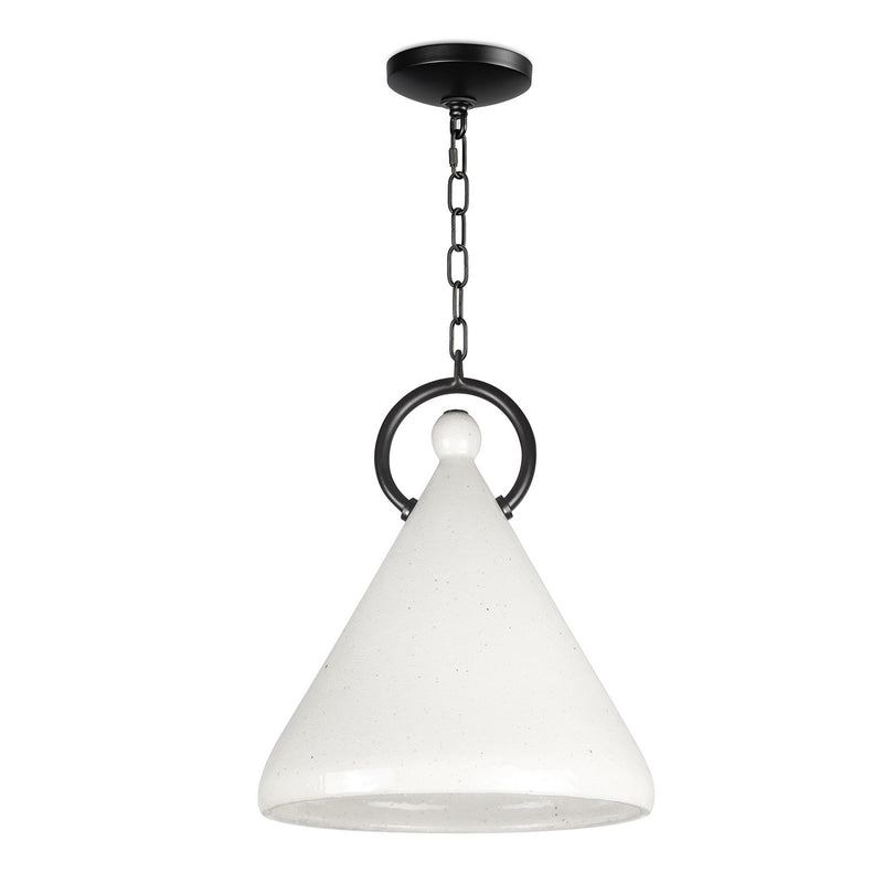 Regina Andrew - 16-1262 - One Light Pendant - Talbot - White