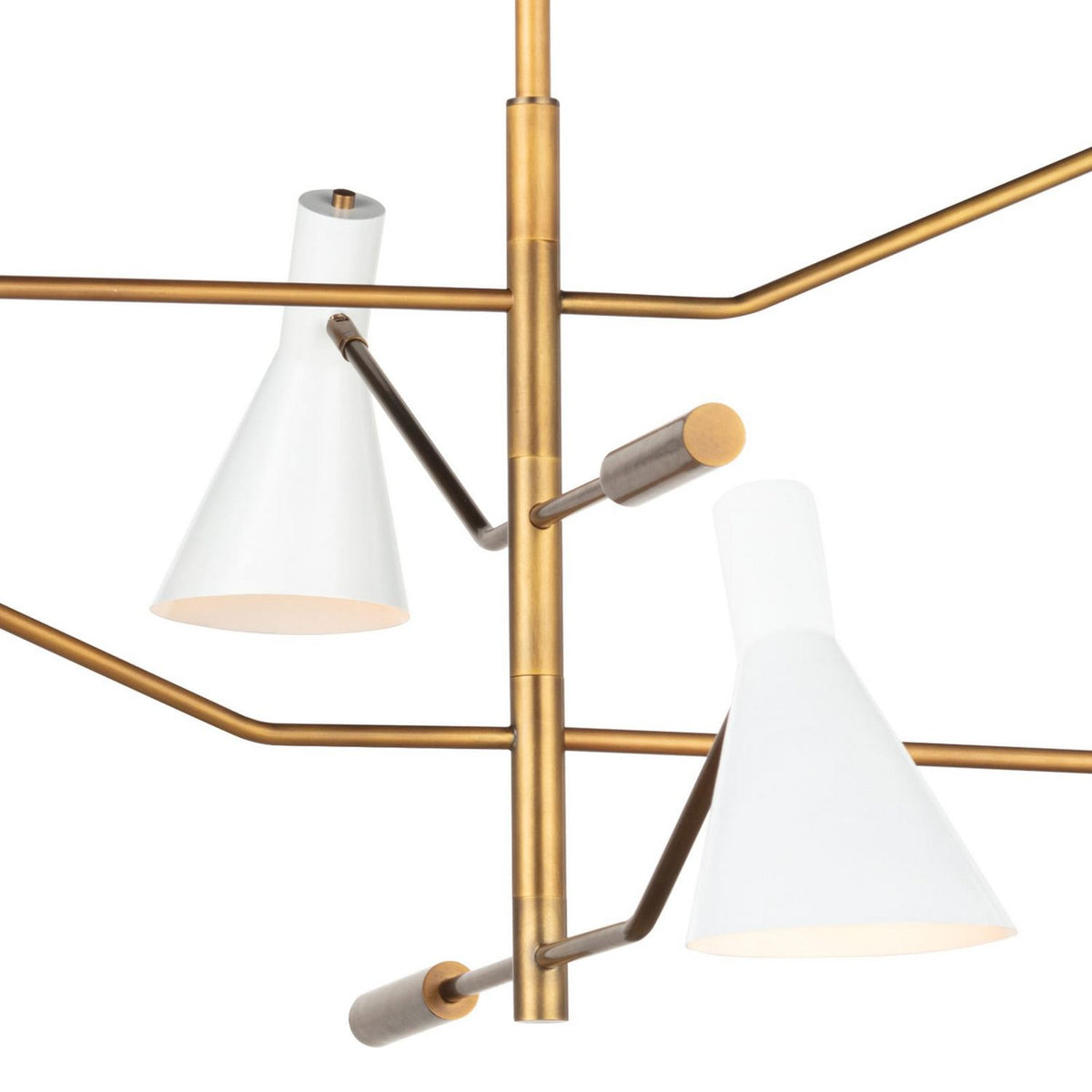Regina Andrew - 16-1343WT - Four Light Chandelier - Spyder - White