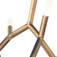 Regina Andrew - 16-1352NB - Seven Light Chandelier - Traveler - Natural Brass