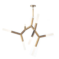 Regina Andrew - 16-1352NB - Seven Light Chandelier - Traveler - Natural Brass