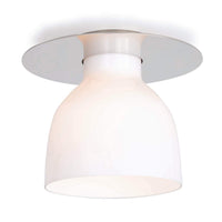 Regina Andrew - 16-1354PN - One Light Flush Mount - Mixer - White