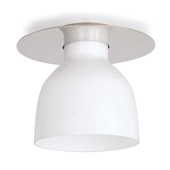 Regina Andrew One Light Flush Mount from the Mixer collection in White finish