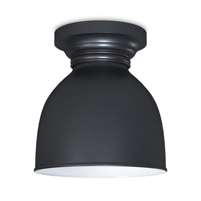 Regina Andrew One Light Flush Mount from the Pantry collection in Oil Rubbed Bronze finish