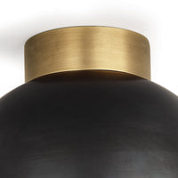Regina Andrew - 16-1356ORBNB - One Light Flush Mount - Montreux - Oil Rubbed Bronze
