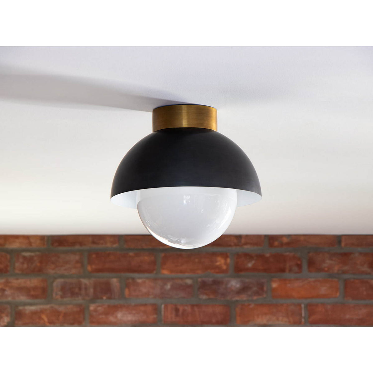 Regina Andrew - 16-1356ORBNB - One Light Flush Mount - Montreux - Oil Rubbed Bronze