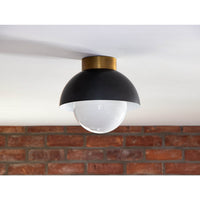 Regina Andrew - 16-1356ORBNB - One Light Flush Mount - Montreux - Oil Rubbed Bronze