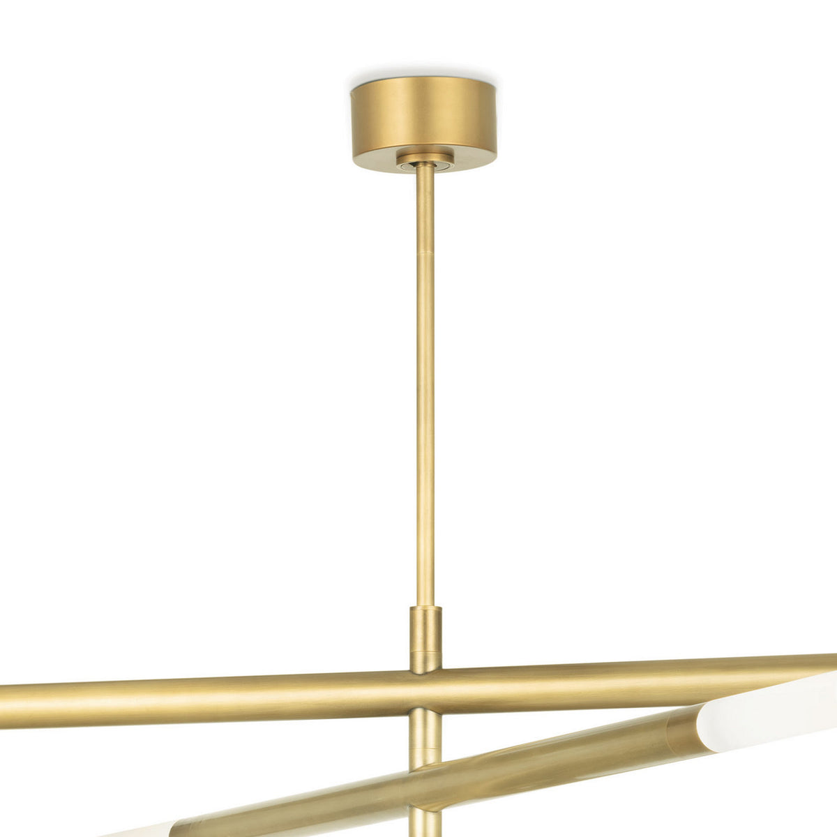 Regina Andrew - 16-1363NB - Eight Light Chandelier - Wick - Natural Brass