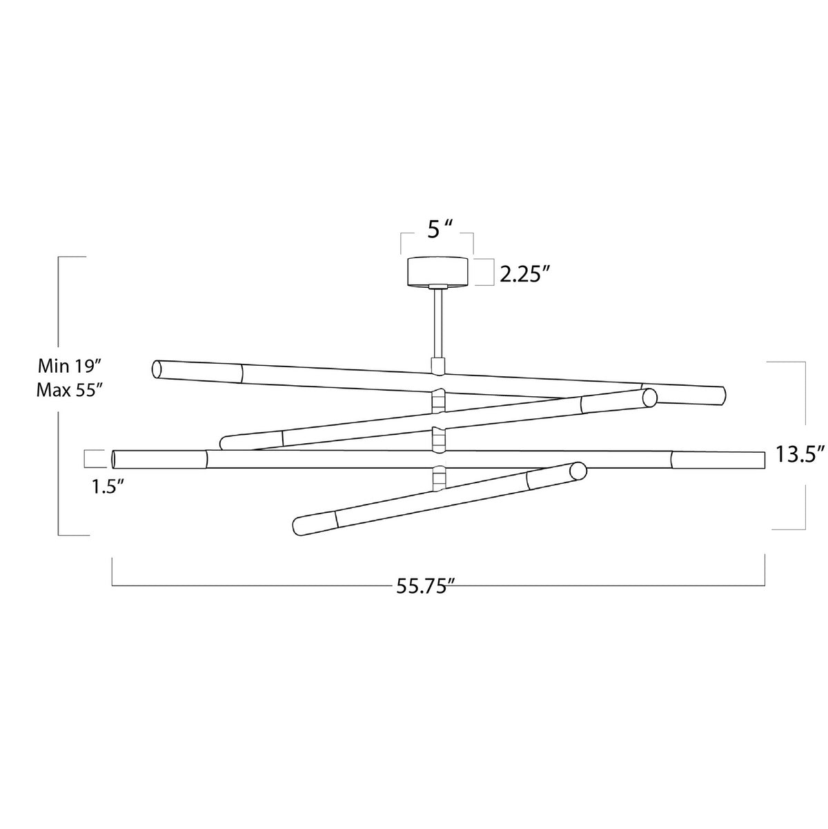 Regina Andrew - 16-1363ORB - Eight Light Chandelier - Wick - Oil Rubbed Bronze