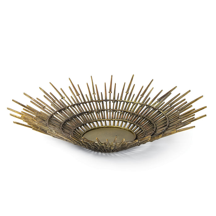 Regina Andrew Bowl from the Zon collection in Antique Gold finish