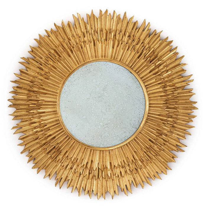 Regina Andrew Mirror from the Raphael collection in Antique Gold Leaf finish