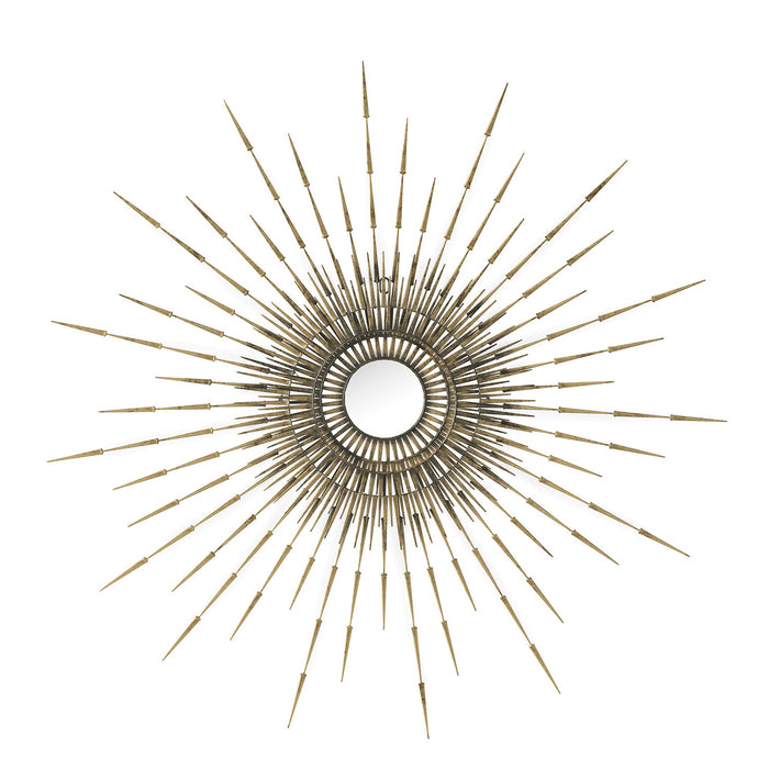 Regina Andrew Mirror from the Zon collection in Antique Gold finish