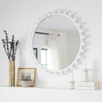 Regina Andrew - 21-1131 - Mirror - Sanya - White