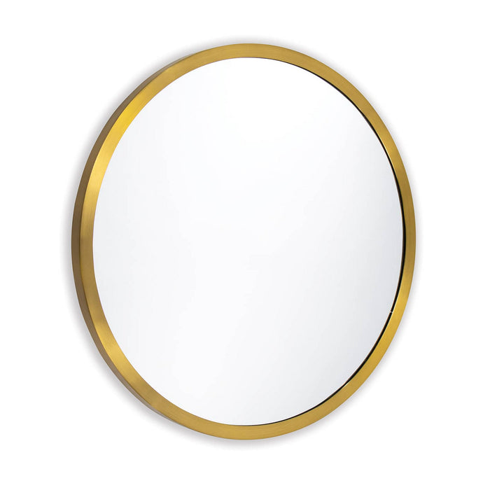 Regina Andrew Mirror from the Doris collection in Natural Brass finish