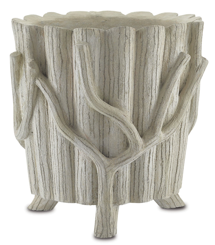 Currey and Company - 2200-0002 - Planter - Faux Bois Planter Collection - Portland / Faux Bois