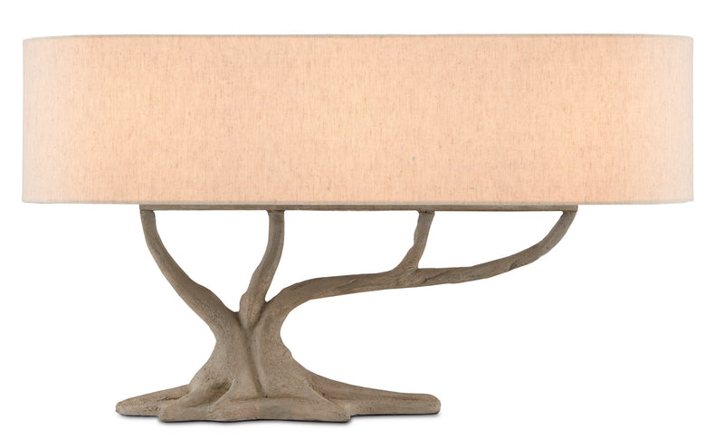 Currey and Company - 6000-0755 - Three Light Table Lamp - Cotswold Table Lamp - Concrete