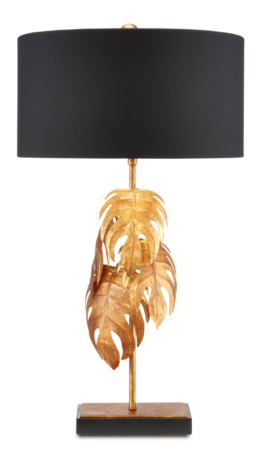 Currey and Company One Light Table Lamp from the Irvin collection in Vintage Gold finish