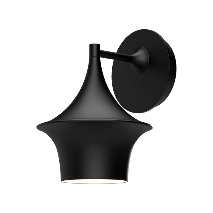 Alora One Light Vanity from the Emiko collection in Brushed Gold|Matte Black finish