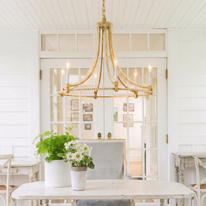 BARCELONA gold chandelier