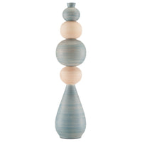 Ringling Large Blue-Gray Vase