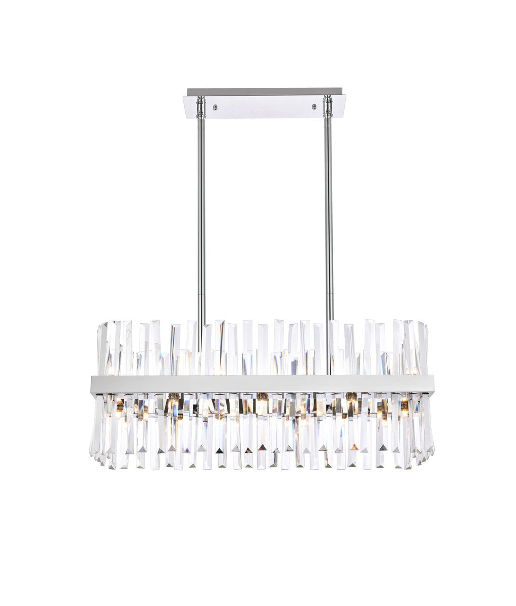 Elegant Lighting - 6200G30C - 16 Light Chandelier - Serephina - Chrome ...