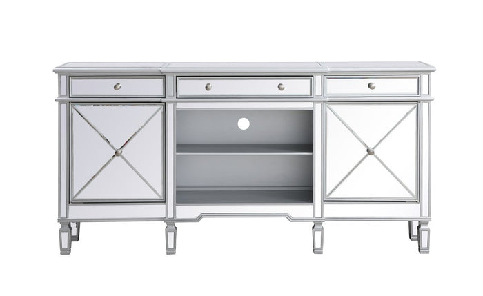 Elegant Lighting - MF61072SC - Credenza - Contempo - Antique Silver