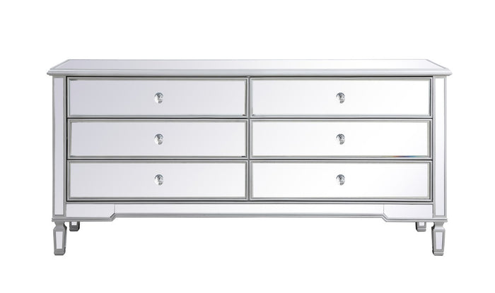 Elegant Lighting - MF63672S - Chest - Contempo - antique silver