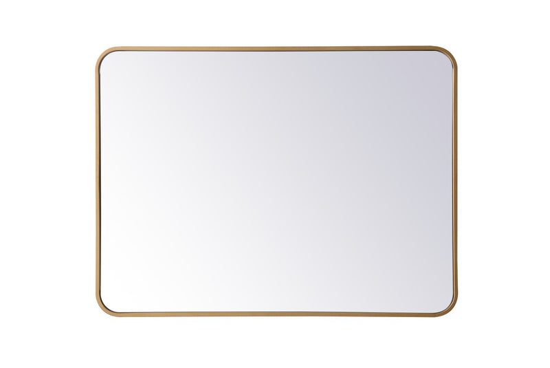 Elegant Lighting - MR802736BR - Mirror - Evermore - Brass