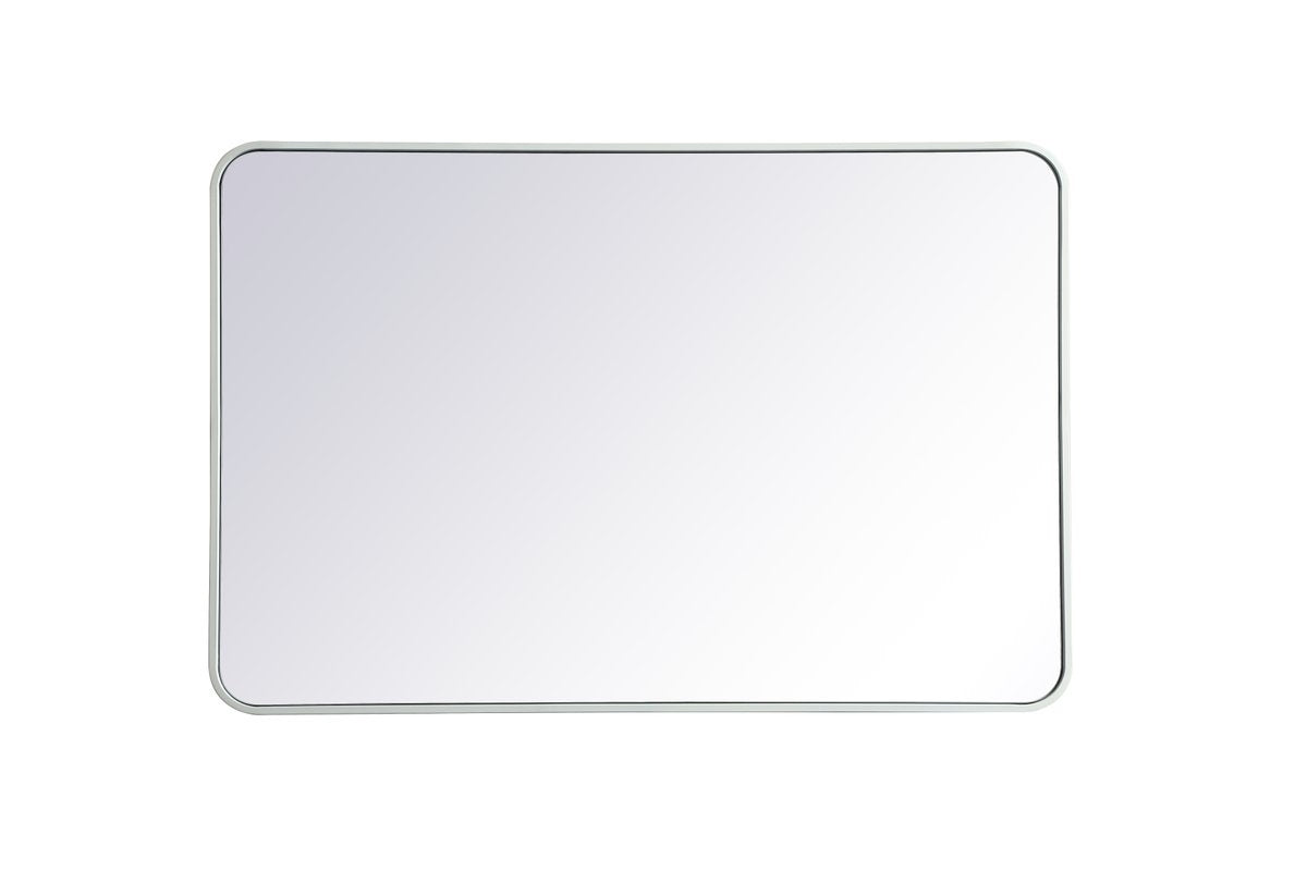 Elegant Lighting - MR802842WH - Mirror - Evermore - White
