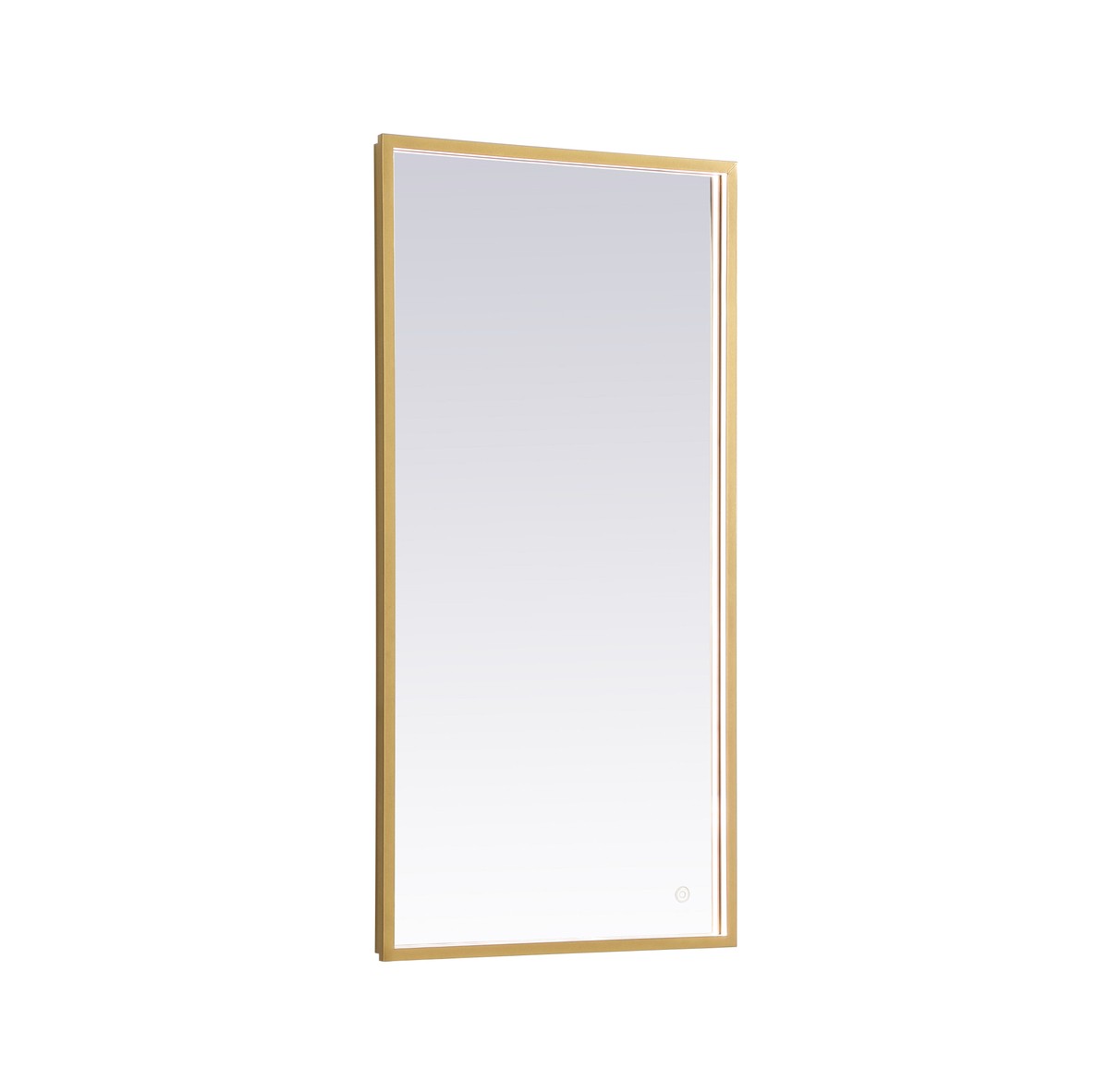 Elegant Lighting - MRE62040BR - LED Mirror - Pier - Brass
