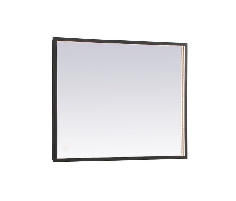 Elegant Lighting - MRE62430BK - LED Mirror - Pier - Black