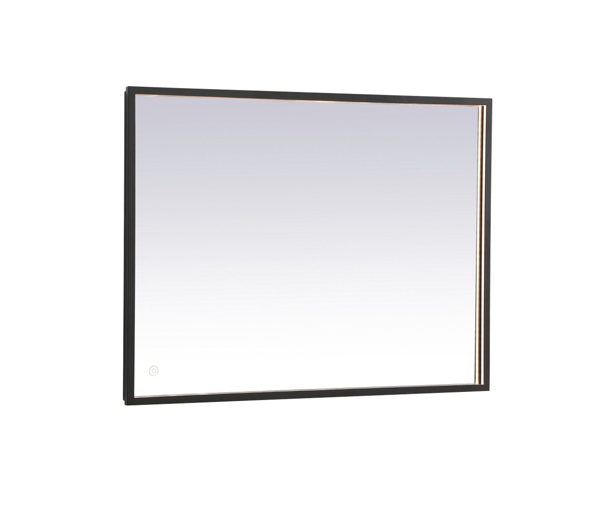 Elegant Lighting - MRE62736BK - LED Mirror - Pier - Black