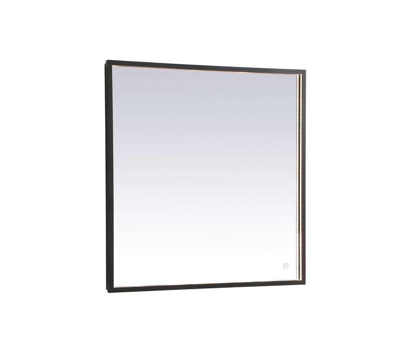 Elegant Lighting - MRE63030BK - LED Mirror - Pier - Black